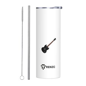 Musical instrument theme 20 OZ Stainless Steel Tumbler - Guitar