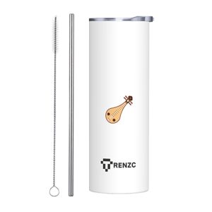 Musical instrument theme 20 OZ Stainless Steel Tumbler - Pipa
